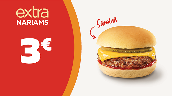 cheese burger food deal